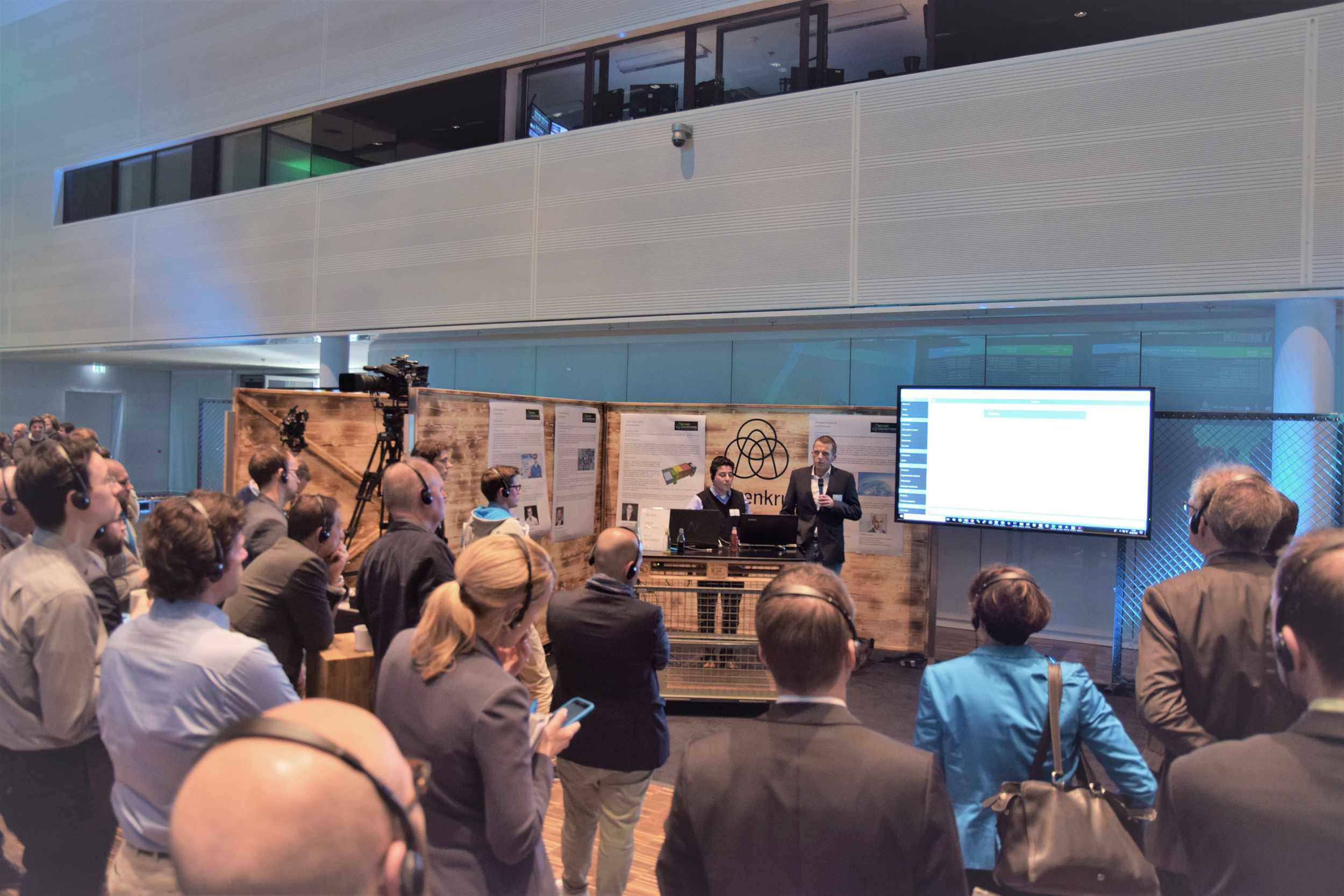 Camp Essen - Der Pitch von neomatt zur thyssenkrupp-Challenge „Digital shop-floor device challenge“